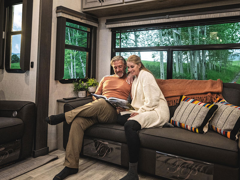 New Keystone RV Alpine with large living space