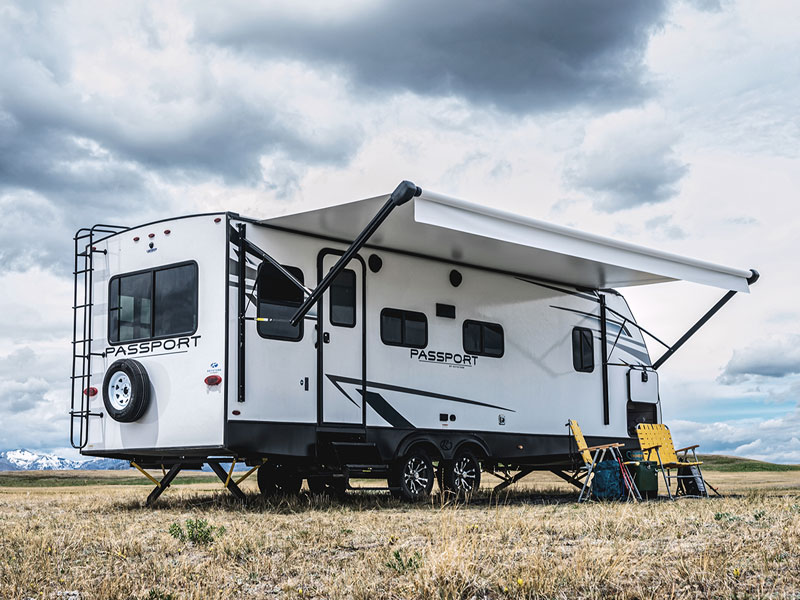 Finance Keystone RV Passport ultra-lite trailers in Beloit Kansas USA